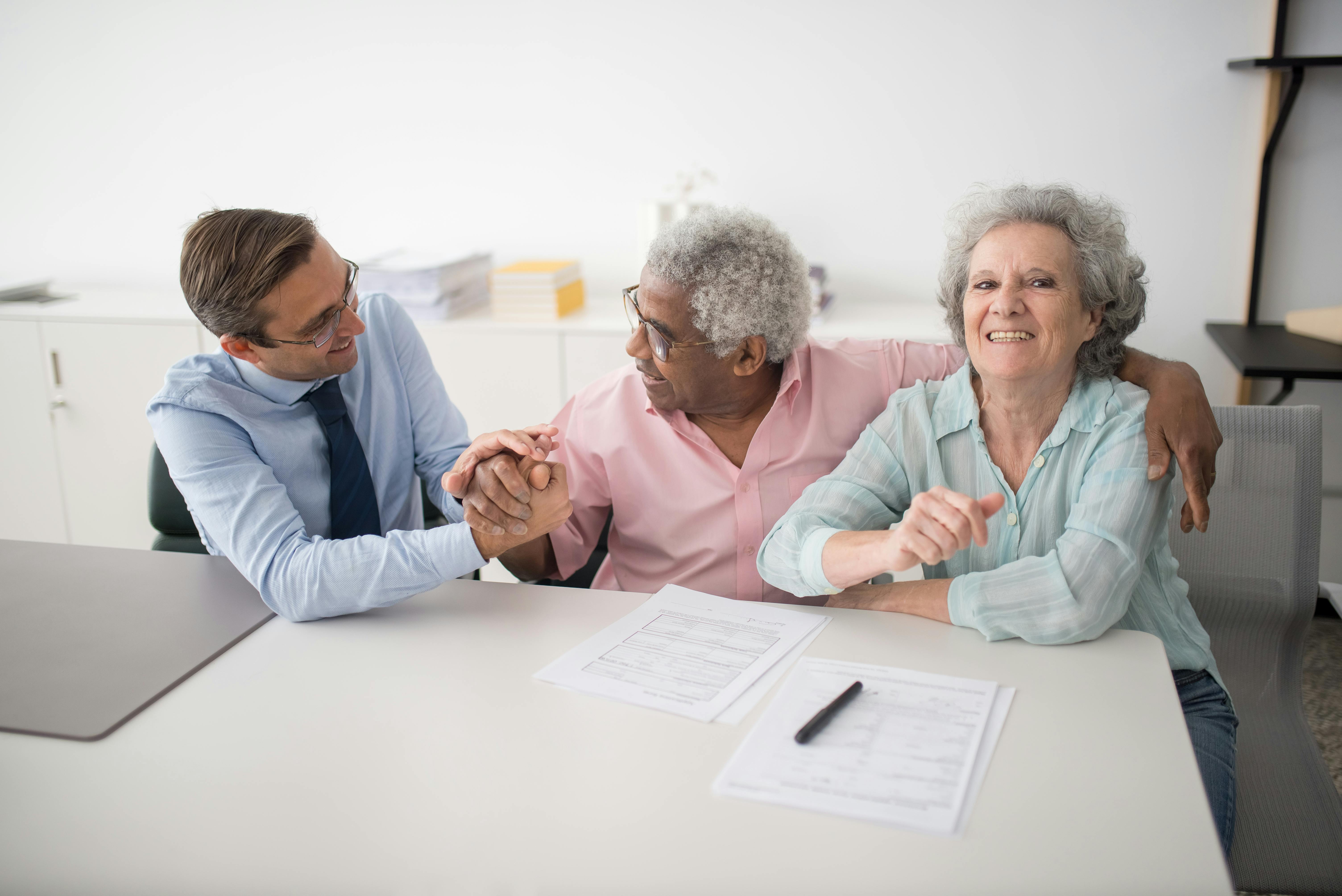 Long-term financial protection concept for retirement planning